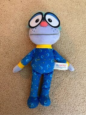 Ms Rachel Goodnight Routine Bedtime Playset Plush Doll Blue Pajamas Toy Kids